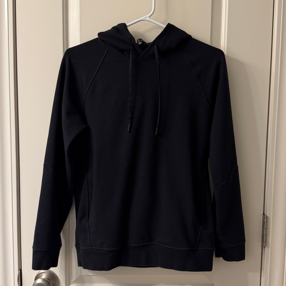 Lululemon Mens City Sweat Pullover Hoodie Black Size XS